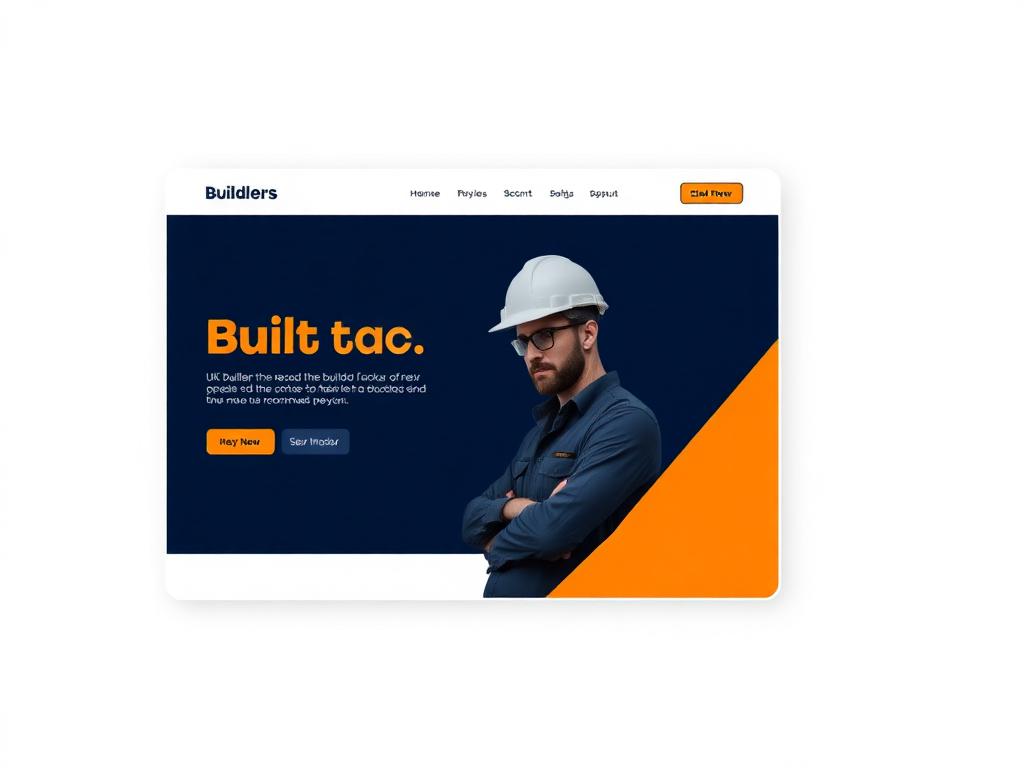 Builders & Construction website example